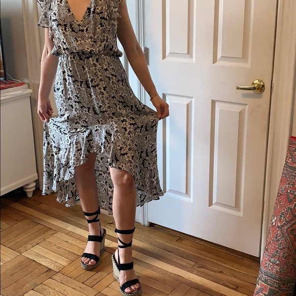 Parker NY High to Low Silk Dress - Picture 8 of 8